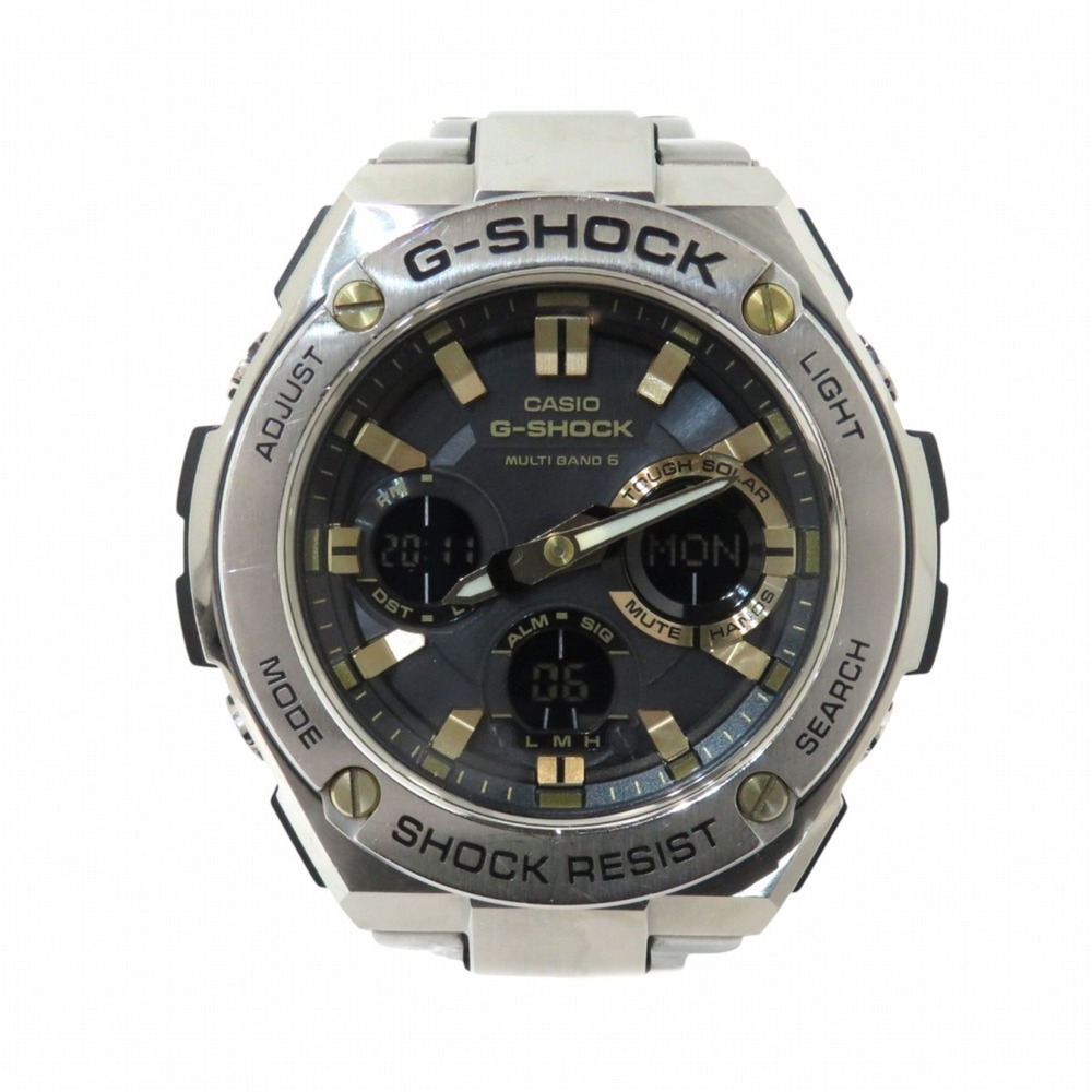 Casio CASIO Watch Stainless Steel Resin Solar Black Dial GST-W110D-1A9JF